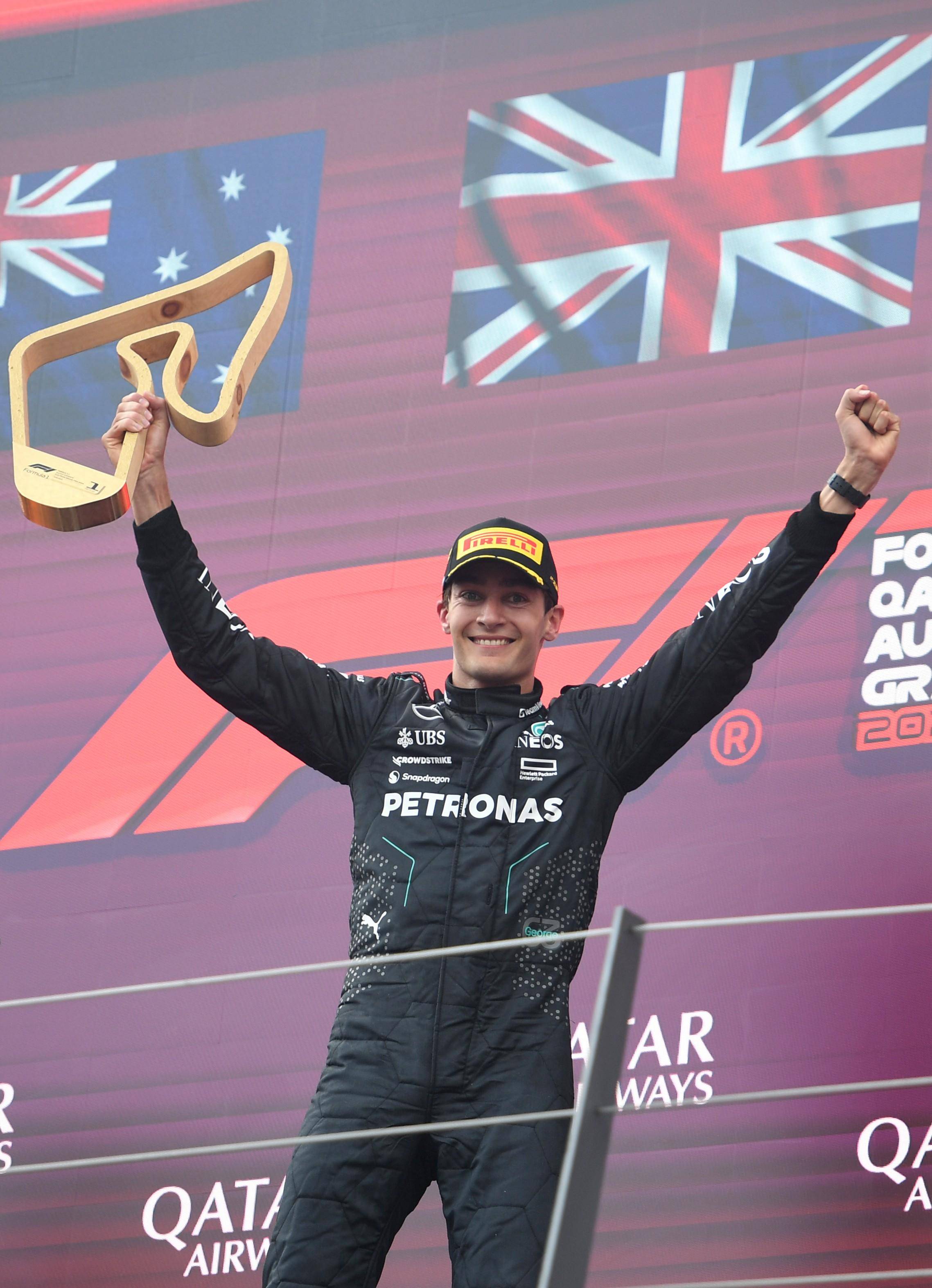 法拉利险胜索伯车队,拉塞尔点燃赛场 法拉利险胜索伯车队,拉塞尔点燃赛场